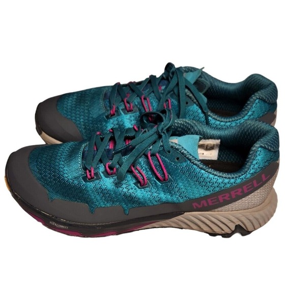 Womens Merrell Agility Peak Flex 3 Size 9.5 Athletic Shoes Capri Breeze Sneakers - Picture 4 of 8